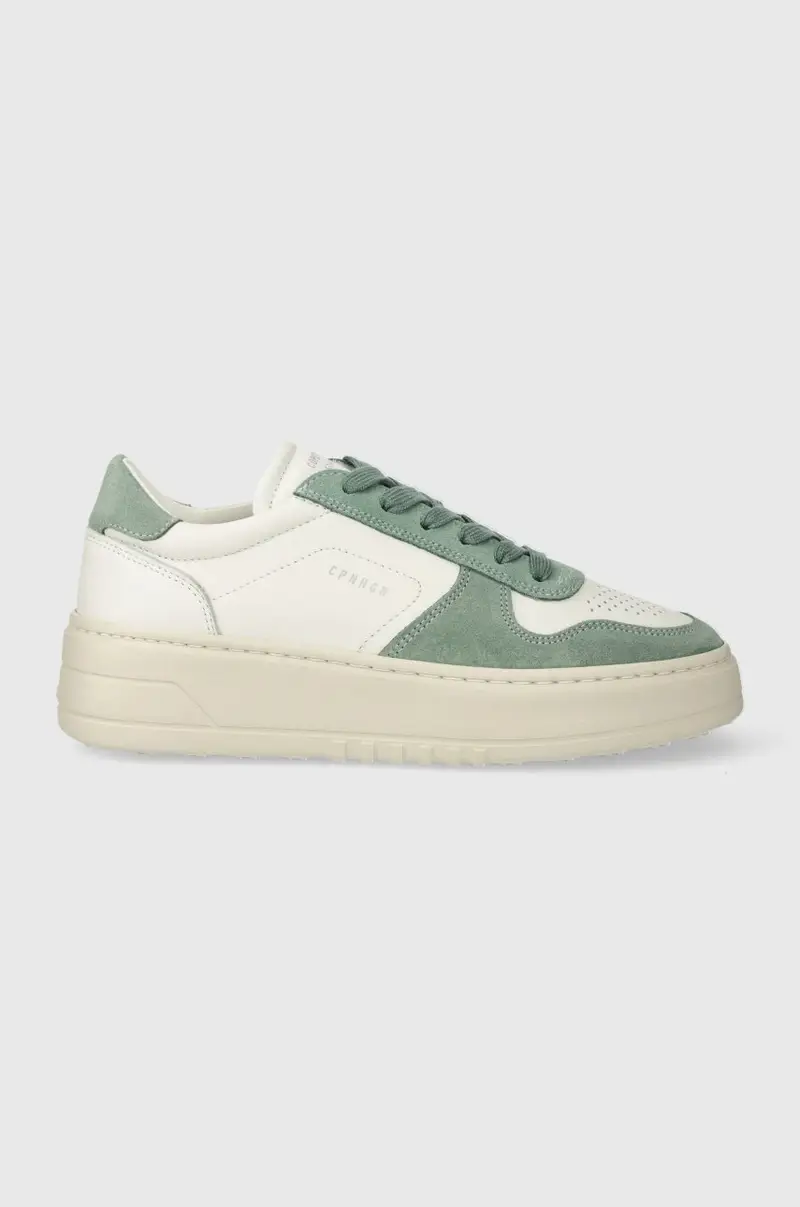 sneakers in pelle CPH77 colore verde