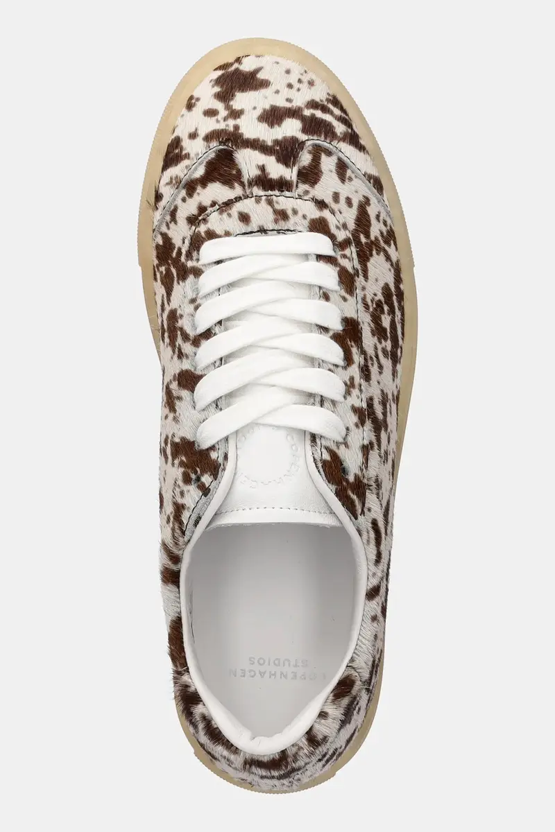 sneakers in pelle donna colore marrone CPH433 gazelle miniatura 4