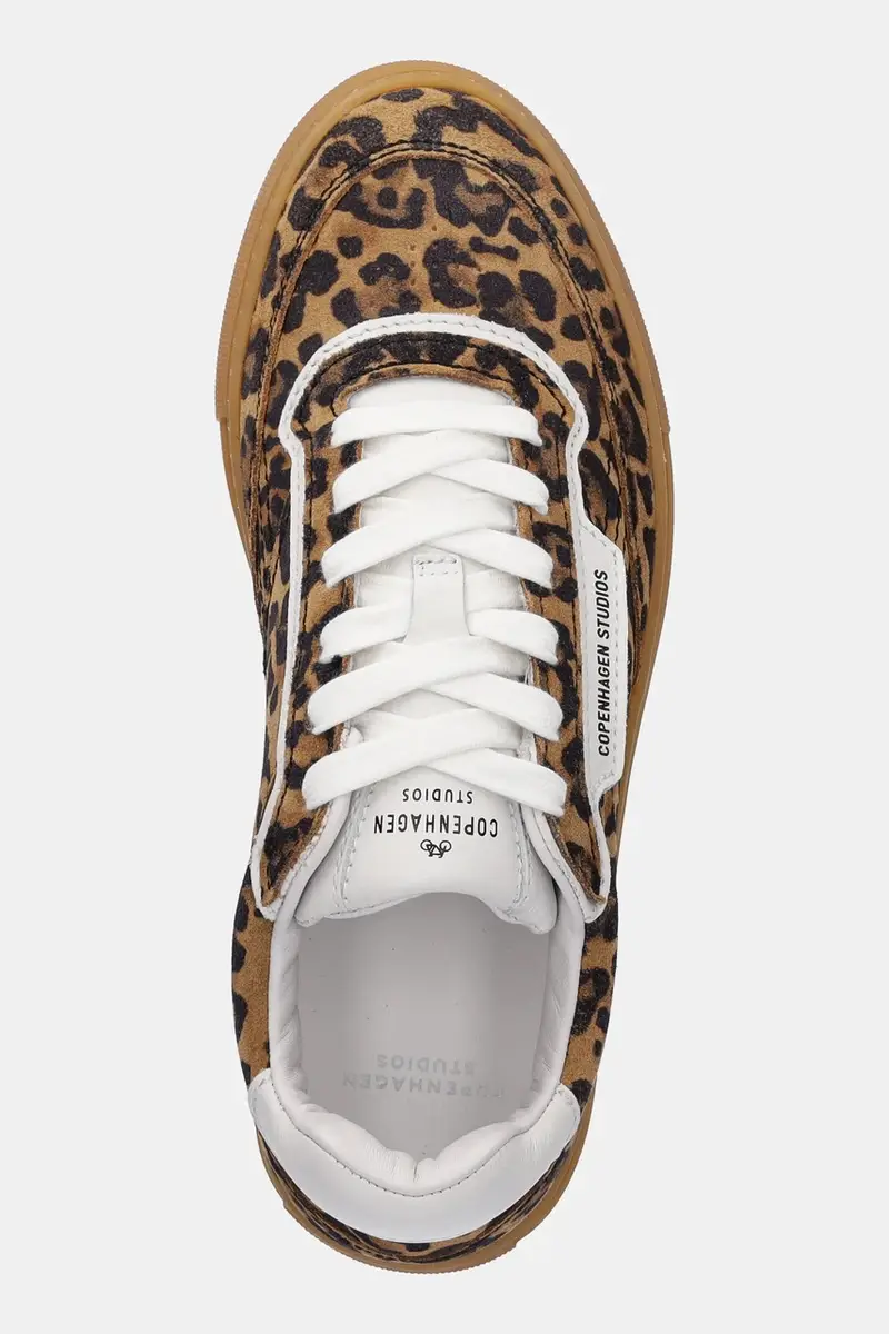 sneakers in pelle donna colore marrone CPH90 leo miniatura 4