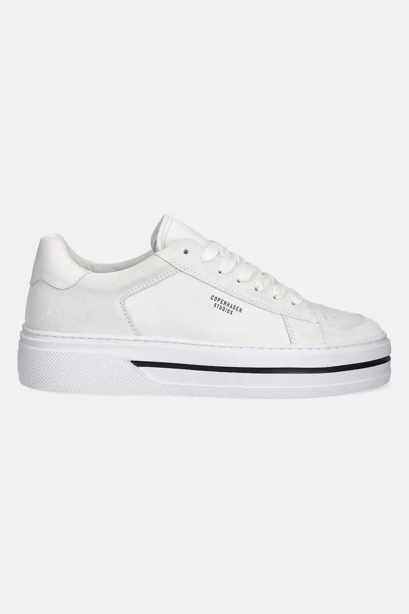 sneakers in pelle uomo colore bianco CPH181M miniatura 2