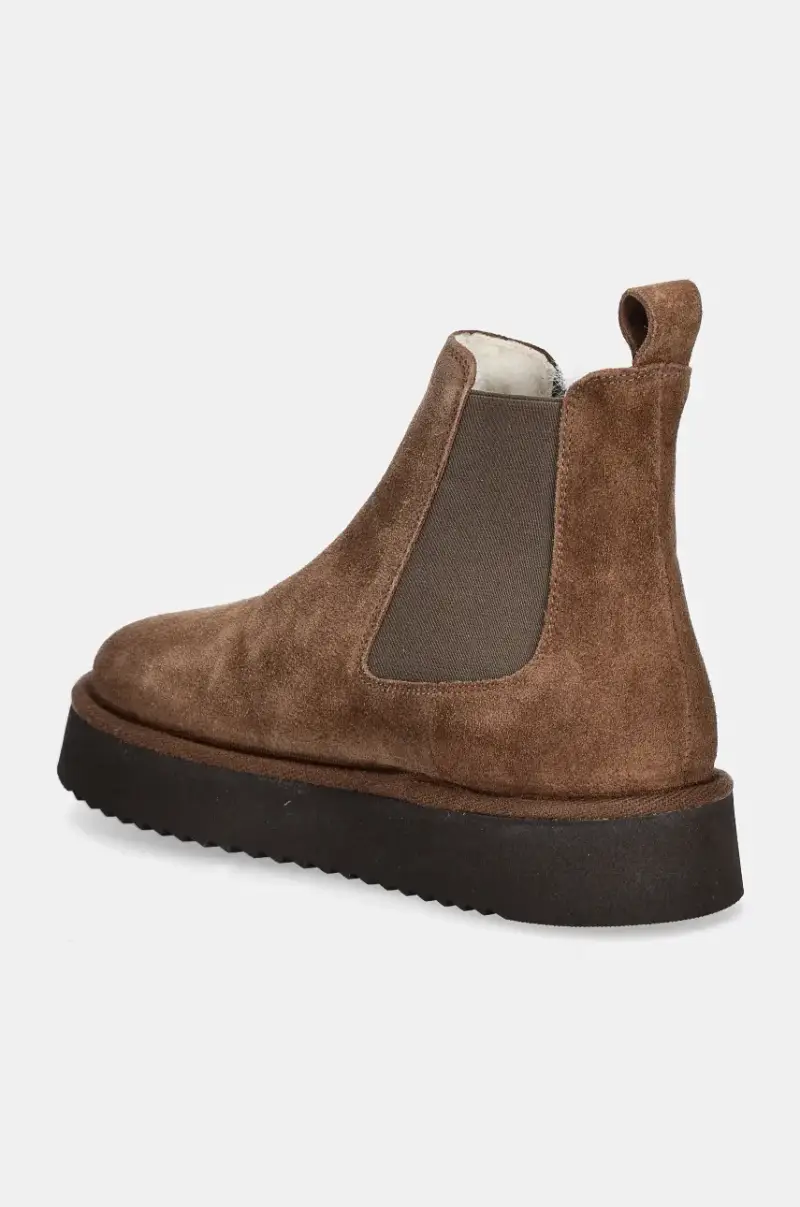 stivaletti alla caviglia donna colore marrone CPH258 miniatura 3