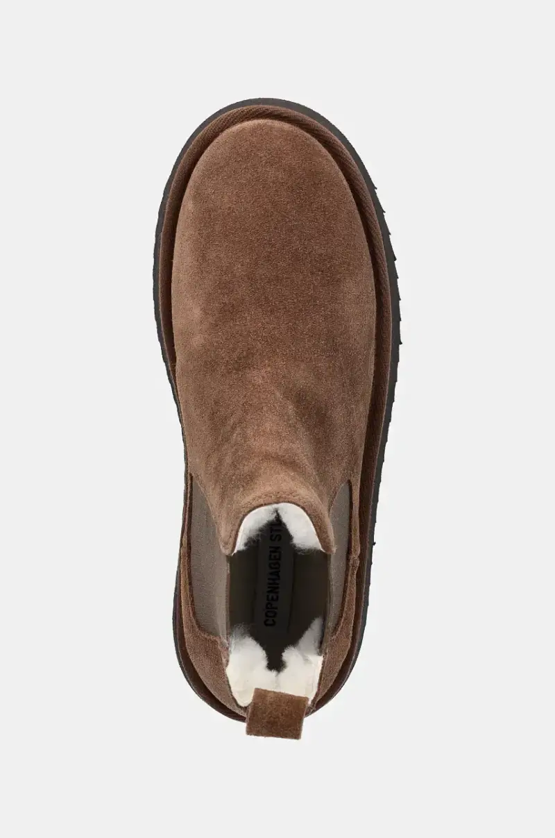 stivaletti alla caviglia donna colore marrone CPH258 miniatura 4