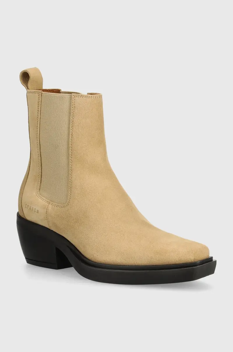 Copenhagen Stivaletti Chelsea Donna Beige 2209366