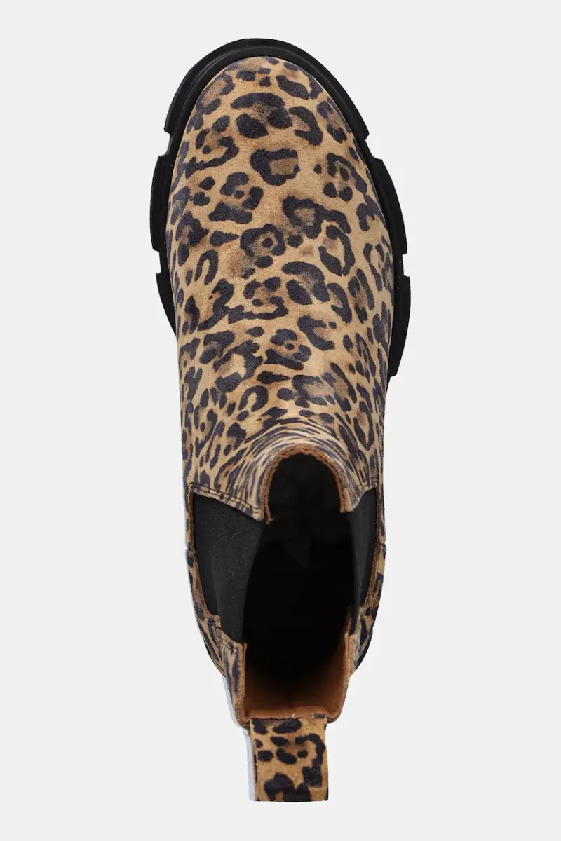 Copenhagen Stivaletti Chelsea Donna Beige 3242612 miniatura 4