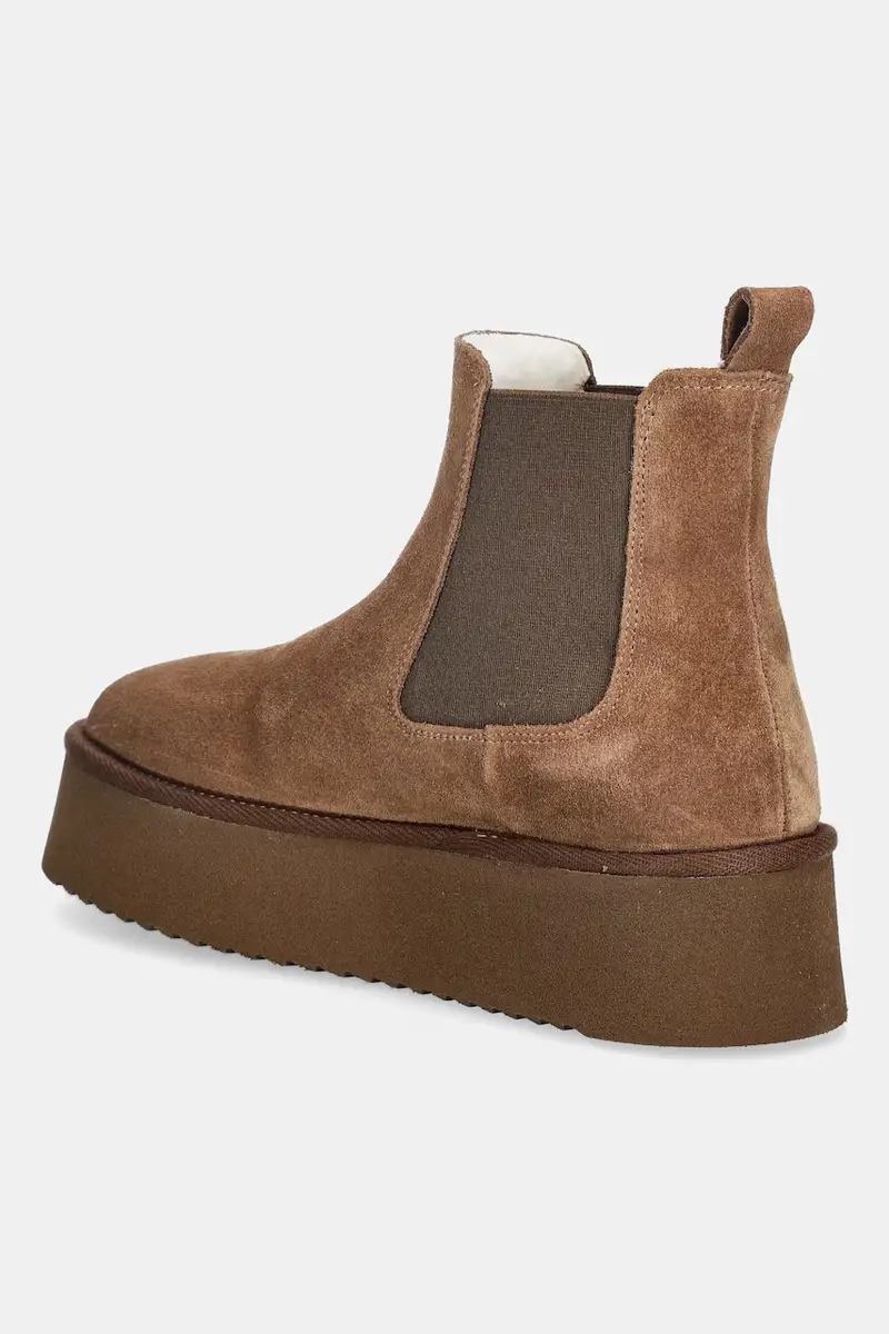 stivali da neve in camoscio colore marrone CPH259 brown miniatura 3