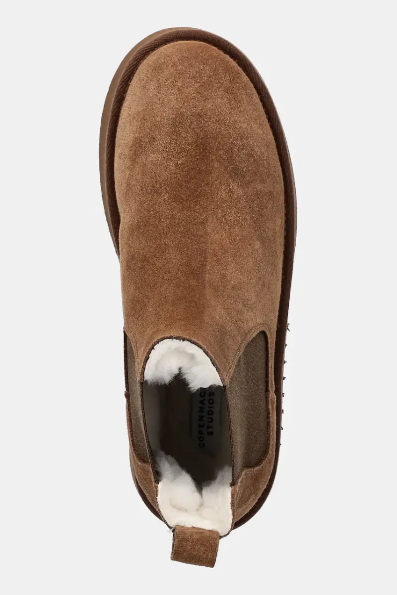 stivali da neve in camoscio colore marrone CPH259 brown miniatura 4