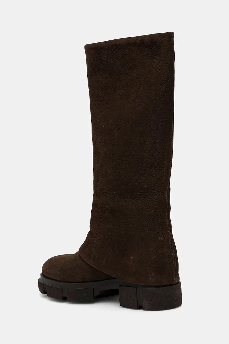 stivali in nubuck donna colore marrone CPH554 nabuc miniatura 3