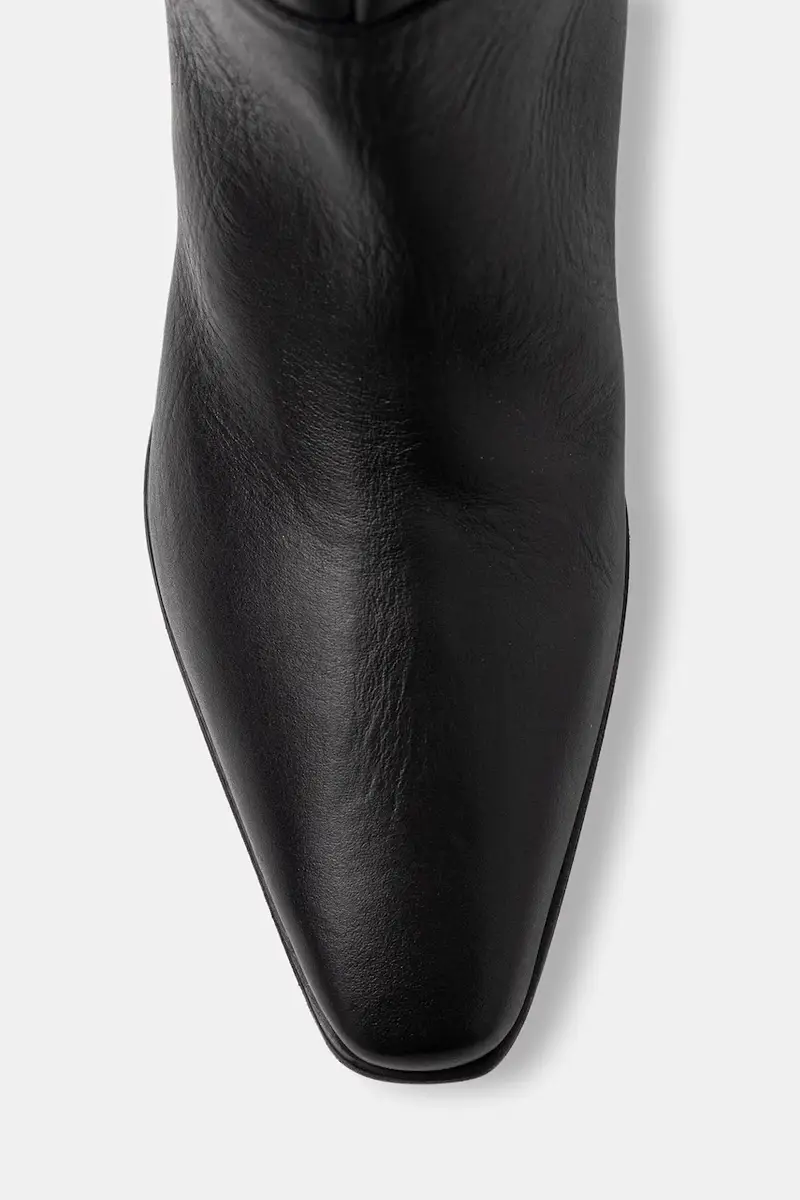 stivali in pelle donna colore nero CPH295 leather miniatura 4