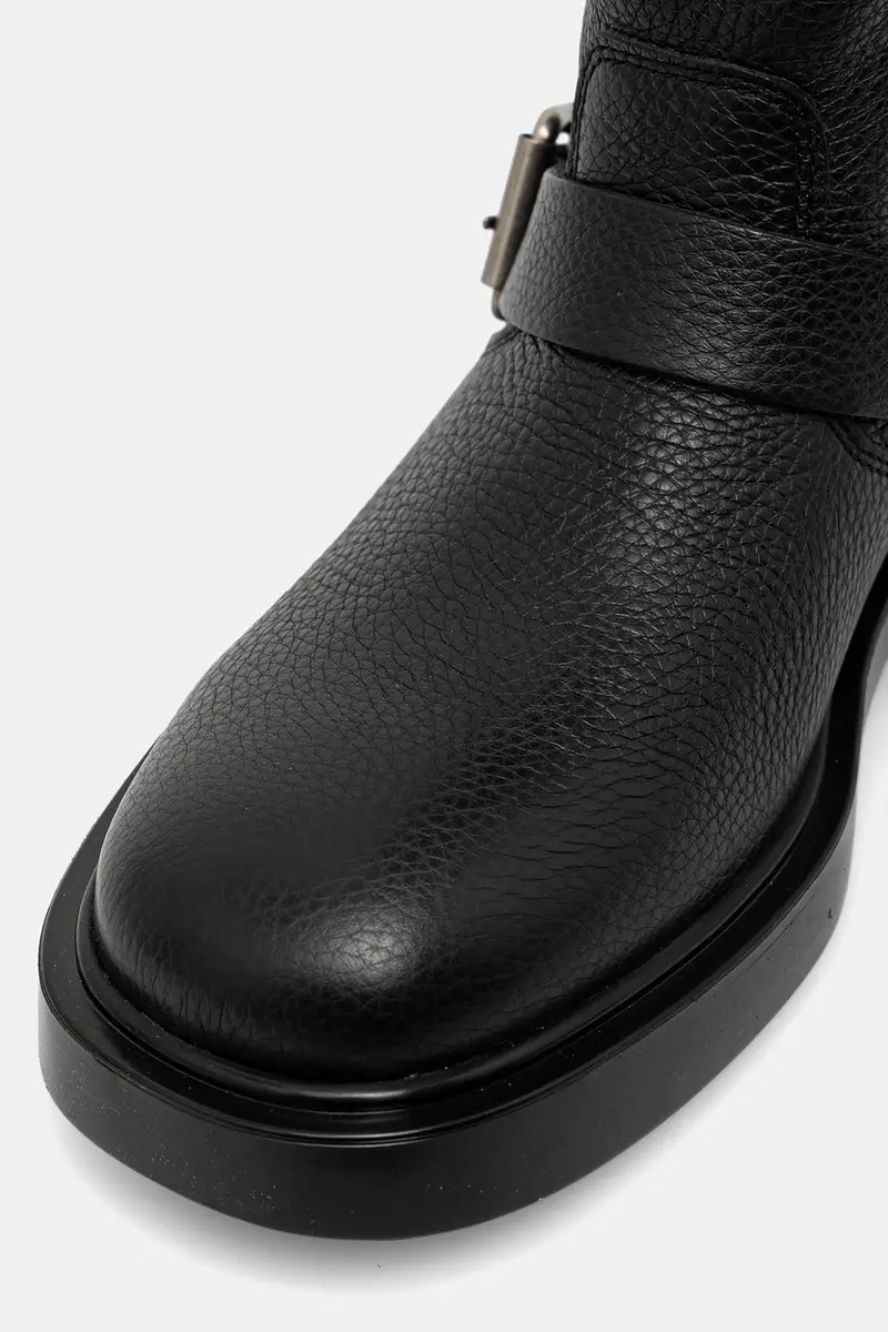 stivali in pelle donna colore nero CPH441 leather miniatura 4