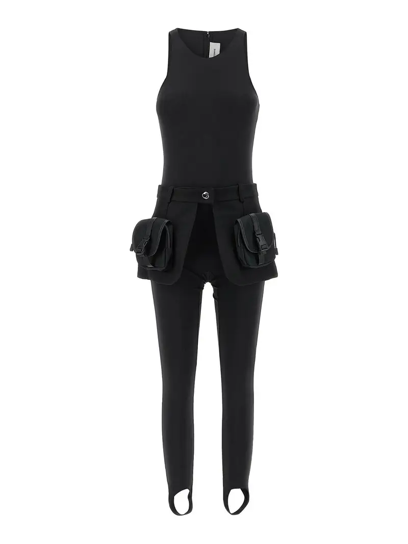 Abito da cintura Nero