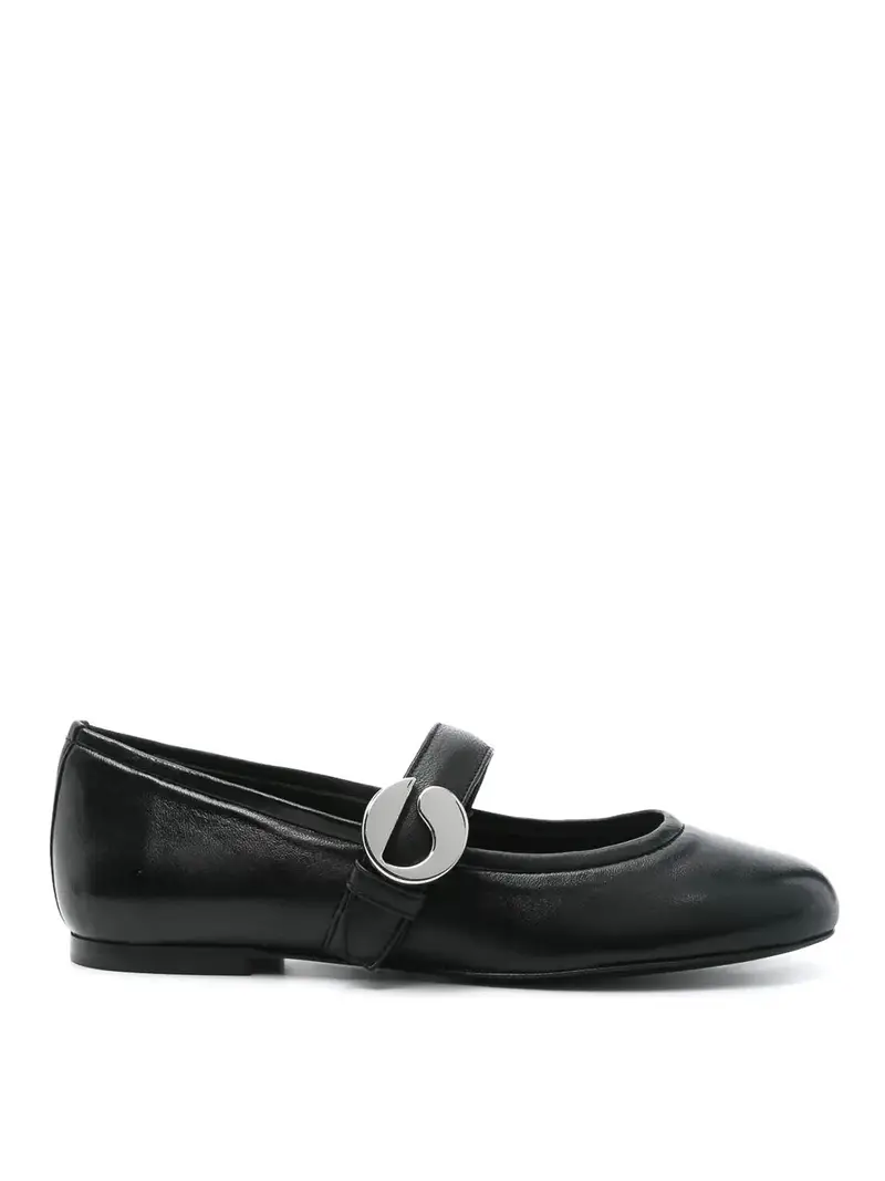 Ballerina Belt Flat Nero