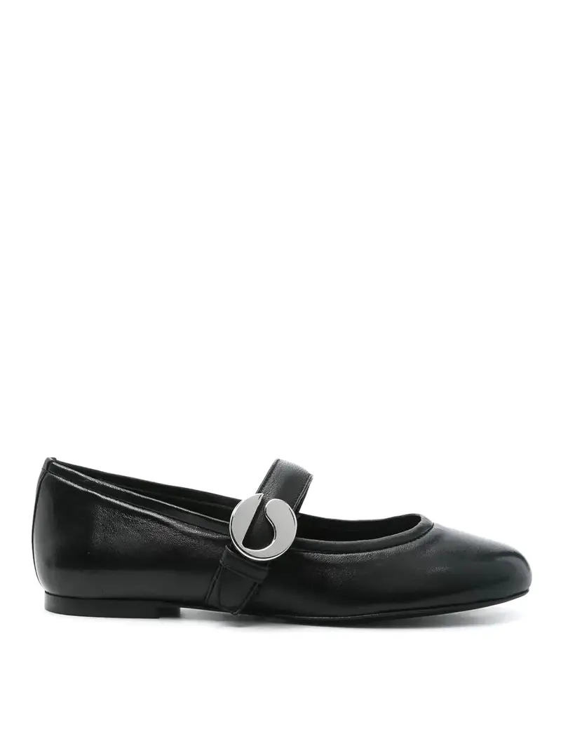 Ballerina Belt Flat Nero