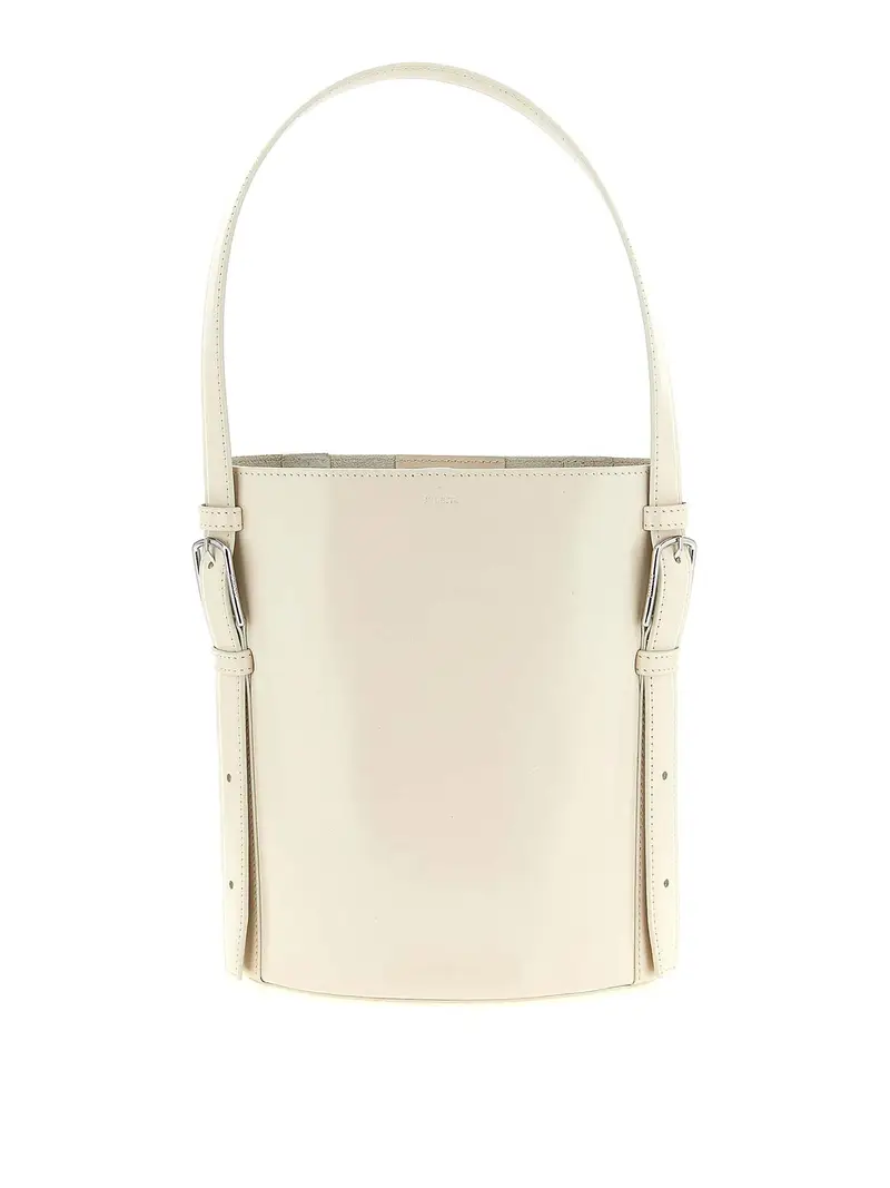 Borsa a secchiello ergonomica Beige