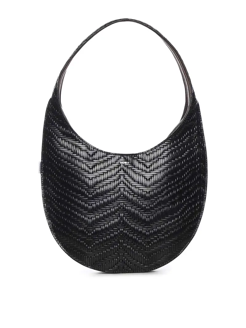 Borsa a tracolla media in pelle Soft Swipe Marrone