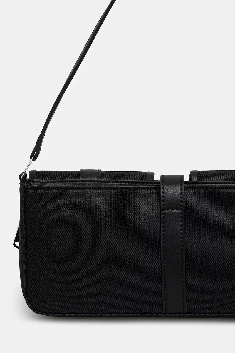 borsetta Cargo Baguette Nero miniatura 3