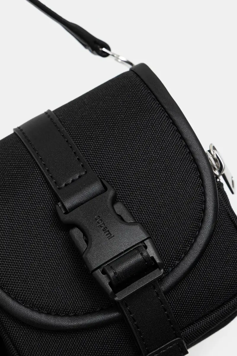 borsetta Cargo Baguette Nero miniatura 4