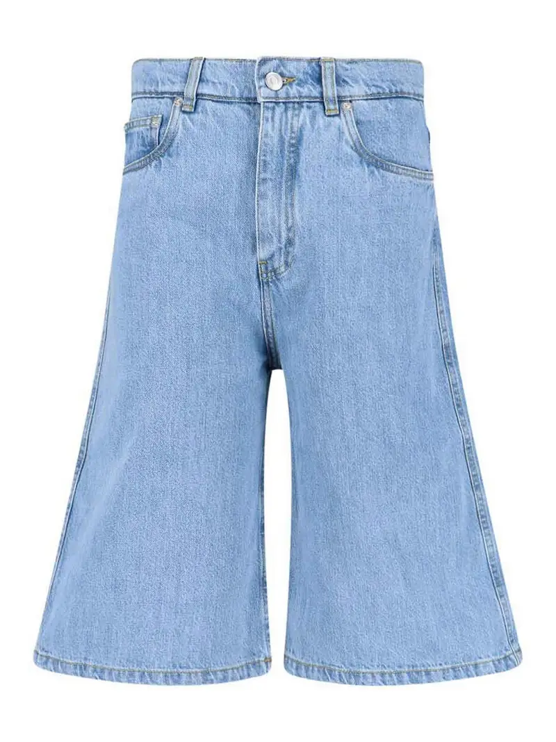 Pantaloncini Denim Blu
