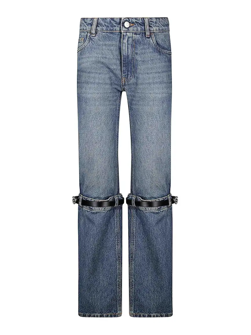 Pantaloni di denim ibridi Blu