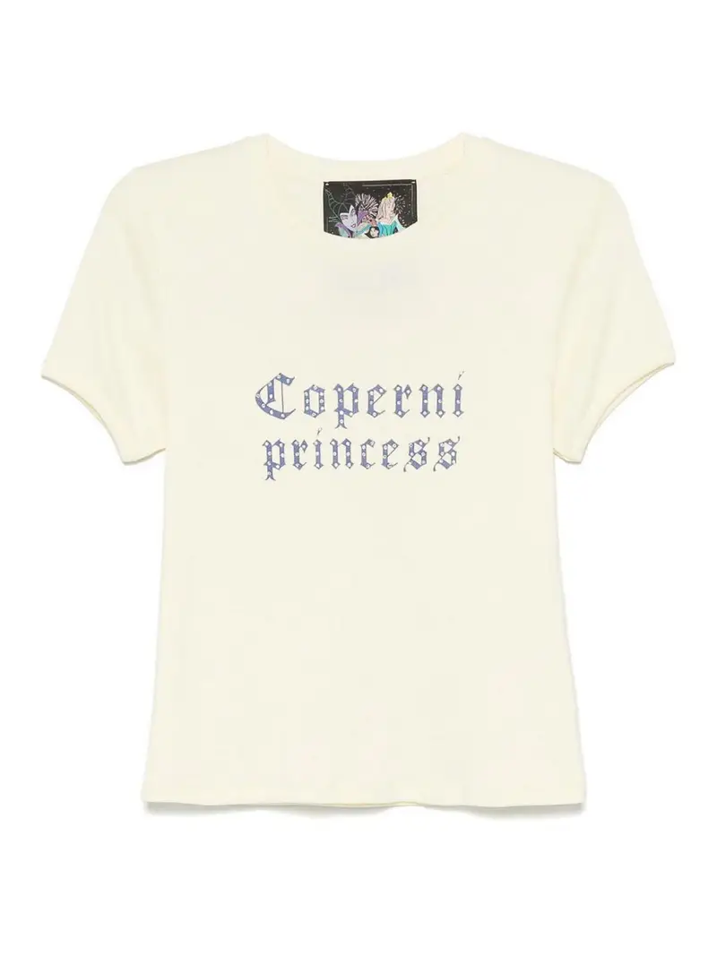 Coperni princess T-shirt Giallo