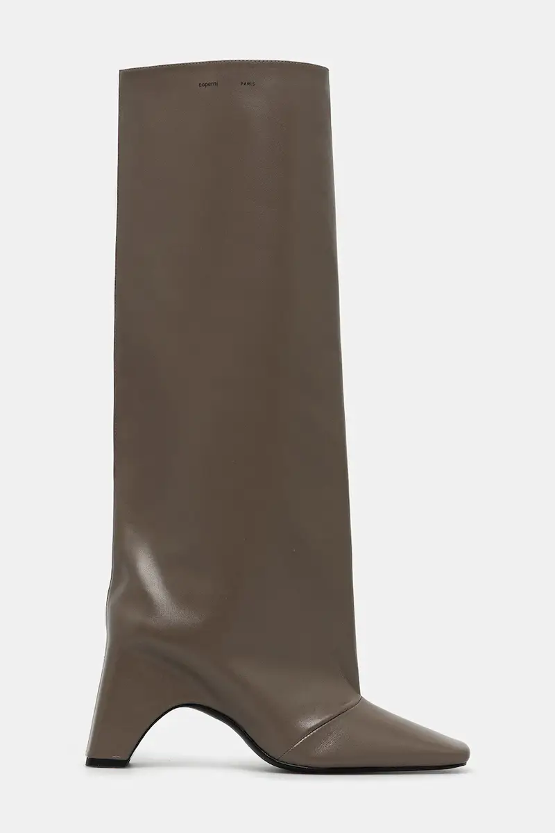 stivali in pelle Bridge Boot colore marrone COPSH03F6004 miniatura 2