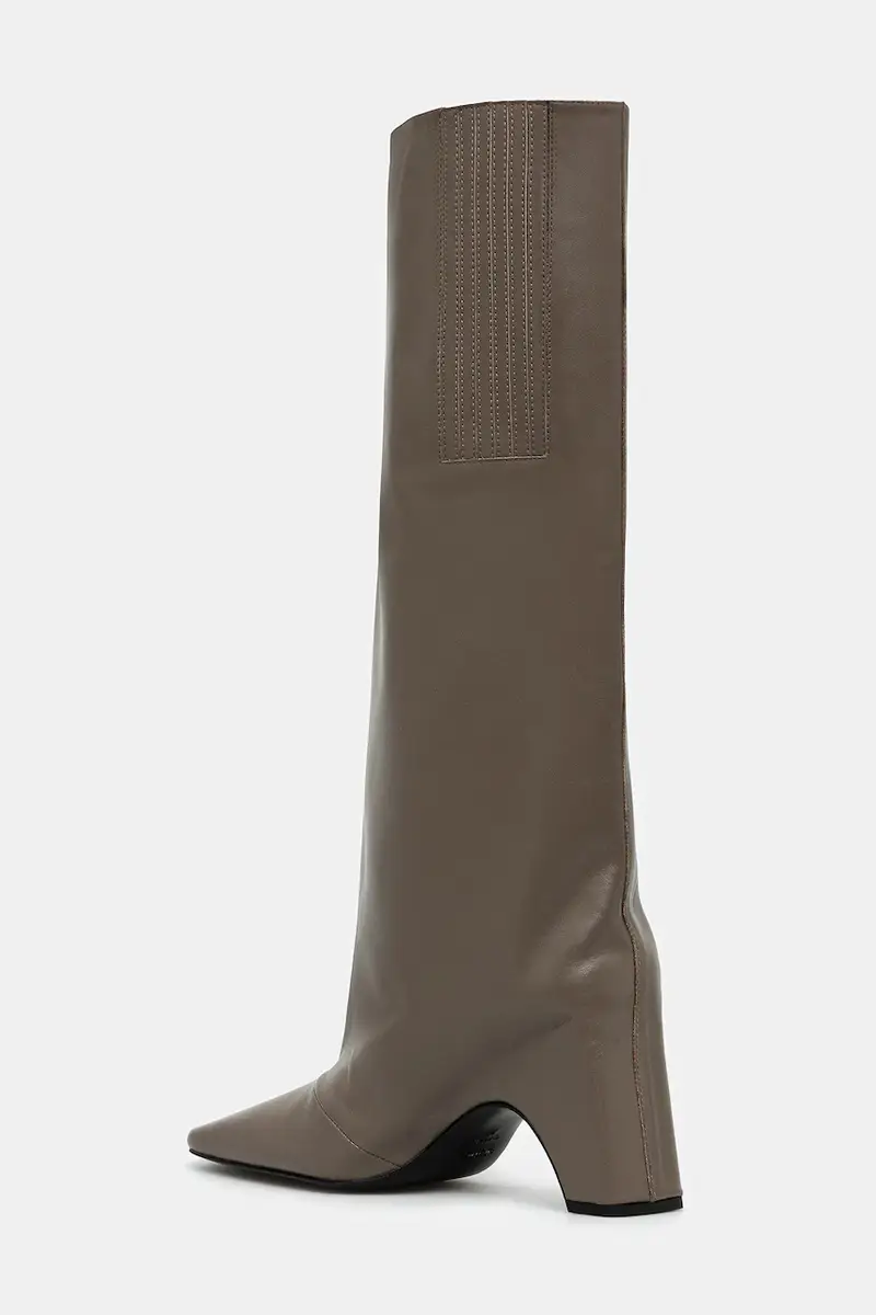 stivali in pelle Bridge Boot colore marrone COPSH03F6004 miniatura 3