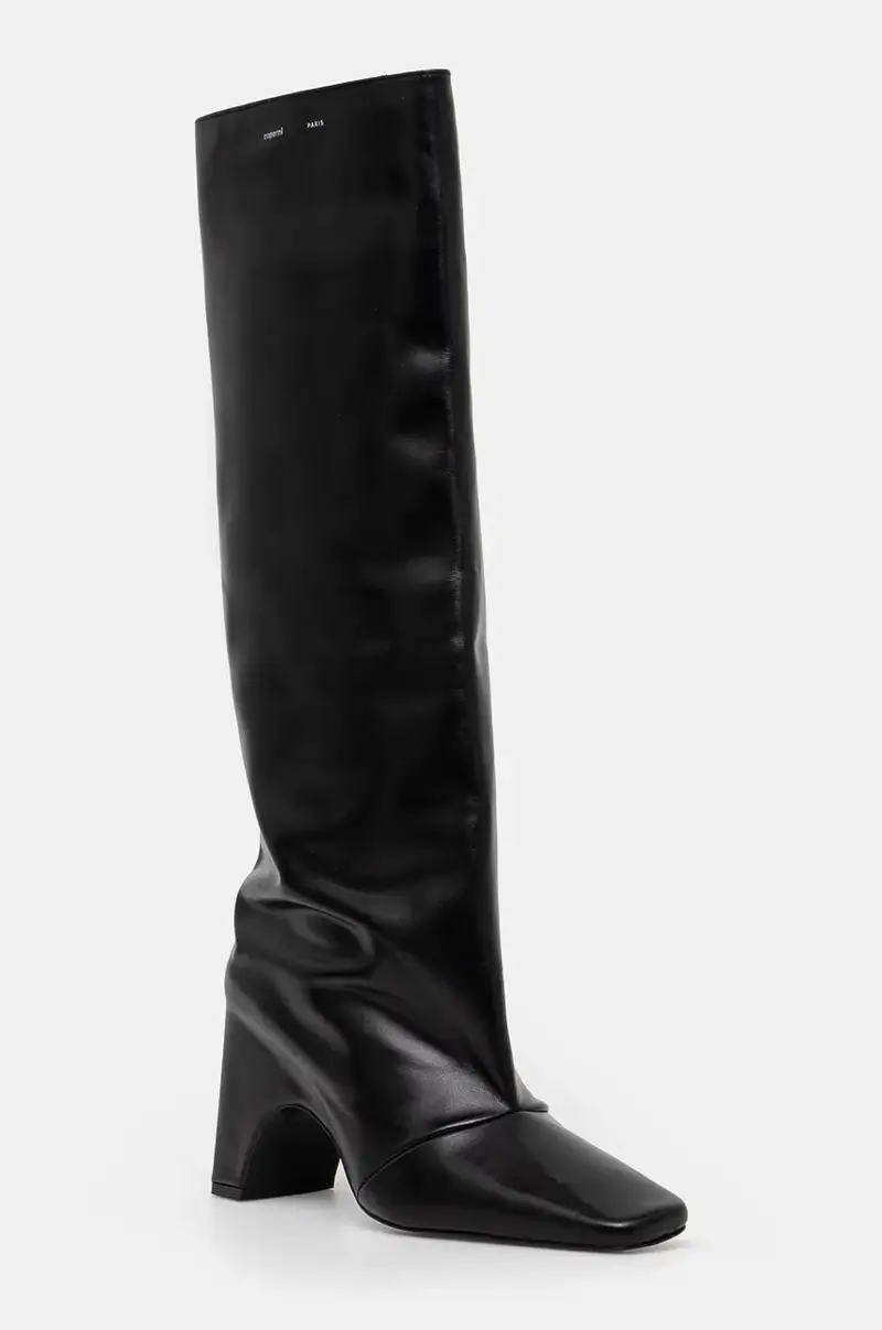 stivali in pelle Bridge Boot donna colore nero COPSH03857