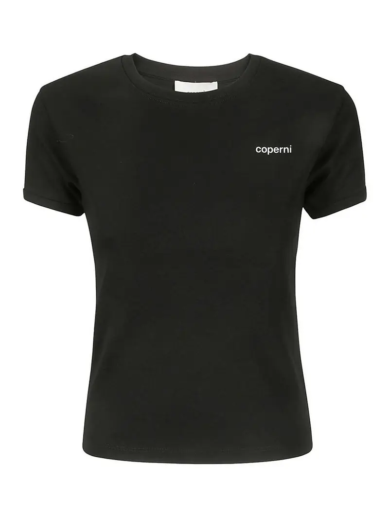 T-Shirt Con Stampa Nero