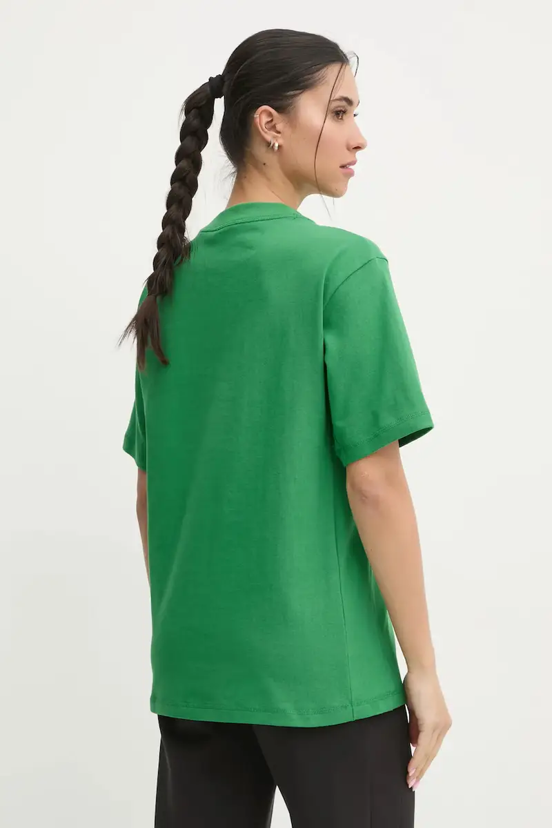 t-shirt in cotone x Puma colore verde 628305 miniatura 5