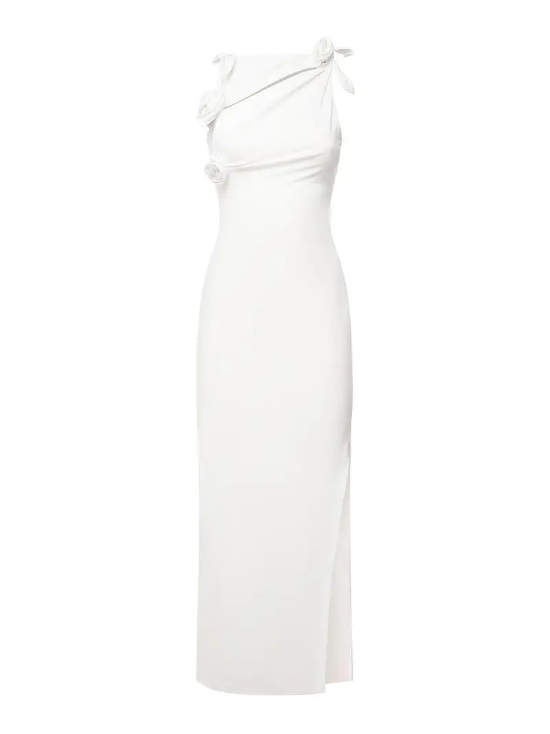 Vestito a fiori Bianco