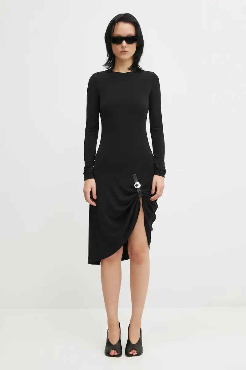 vestito Suspended colore nero COPR243F5022 miniatura 5