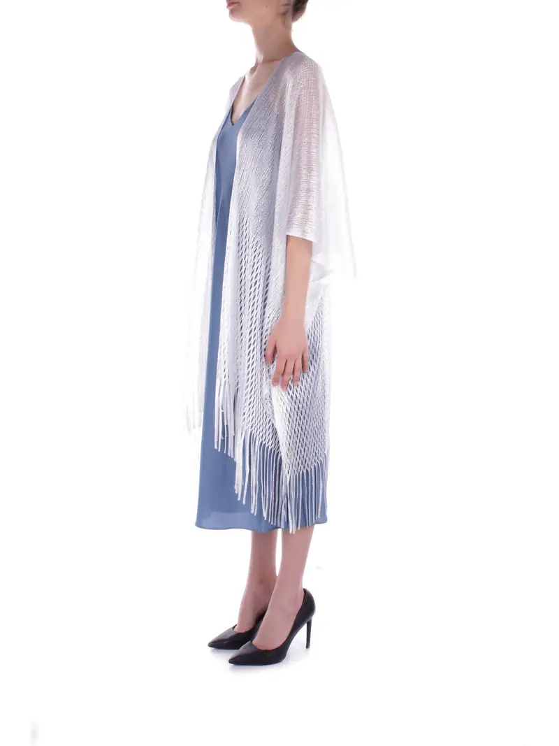 Coprispalle Donna BLUGIRL BLUMARINE Off white Copriabito a rete miniatura 2