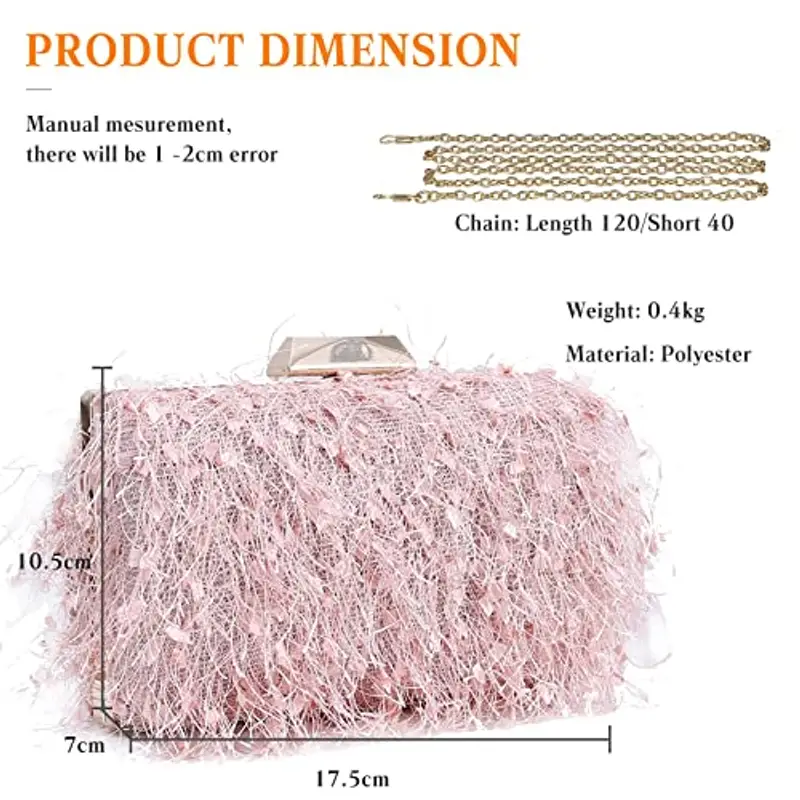 CORIOS Pochette Donna Rosa 2445529 miniatura 3