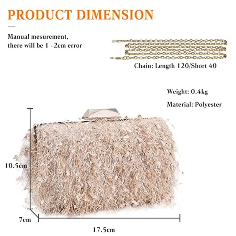 CORIOS Pochette Donna Arancione 2445530 miniatura 3