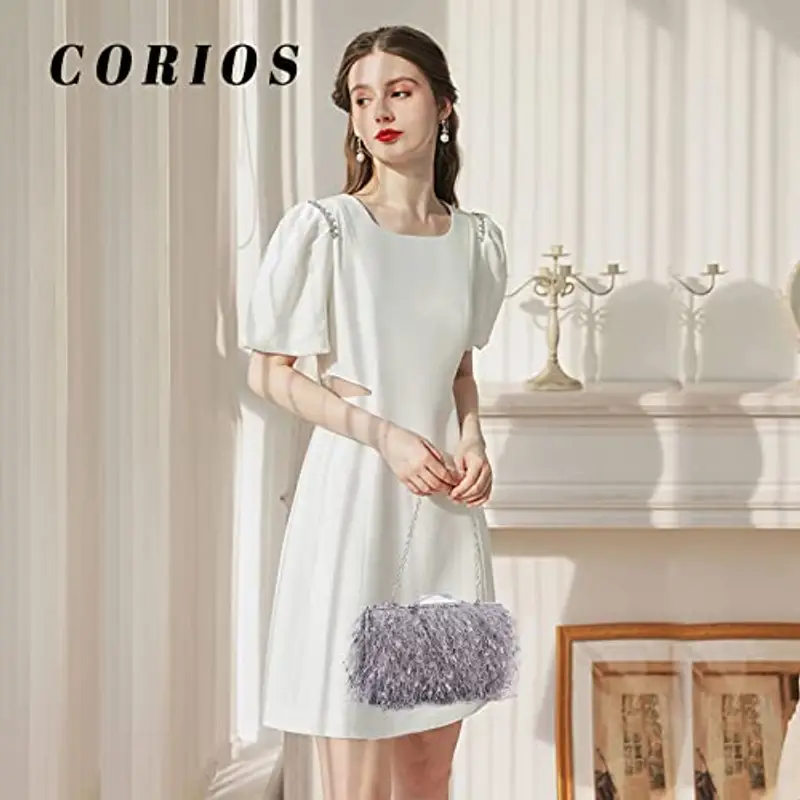 CORIOS Pochette Donna Grigio 2445532 miniatura 2