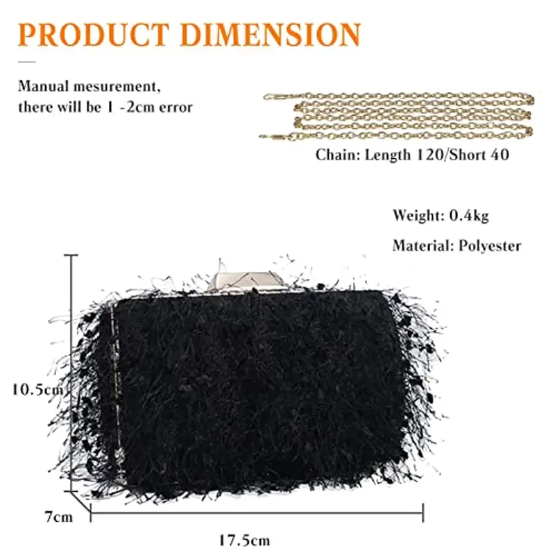 CORIOS Pochette Donna Nero 2445531 miniatura 3