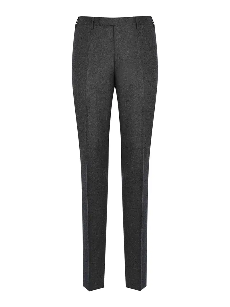 Pantaloni in Misto Lana Grigio
