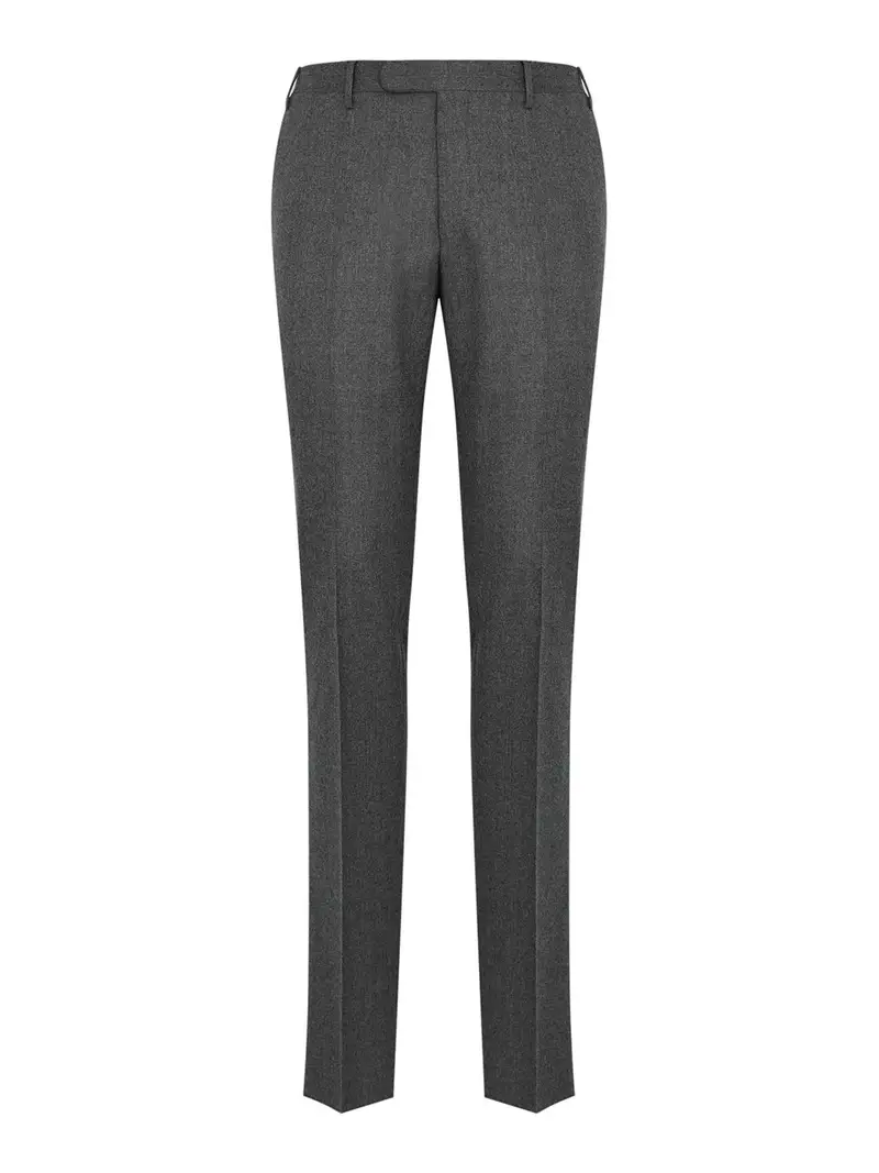 Pantaloni in Misto Lana Grigio