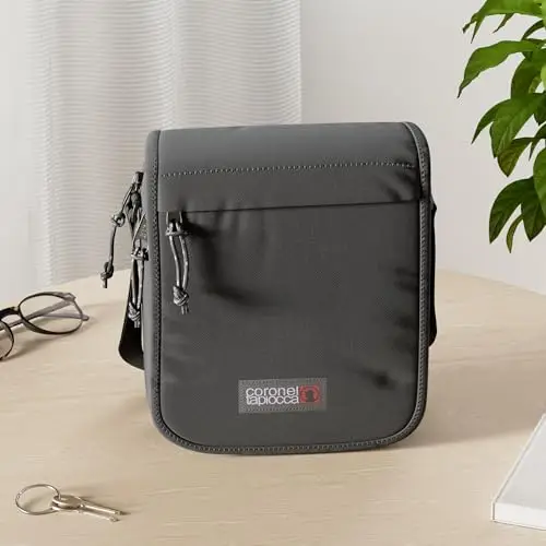 Coronel Tapiocca Borsello Uomo Nero 3013885 miniatura 2