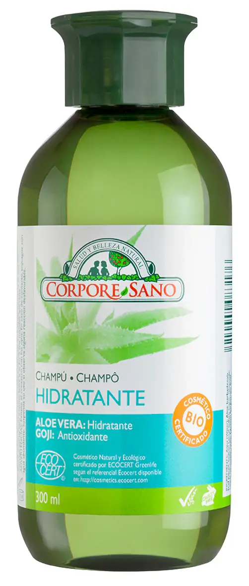 Shampoo Idratante Aloe Vera e Goji 300 ml biologico