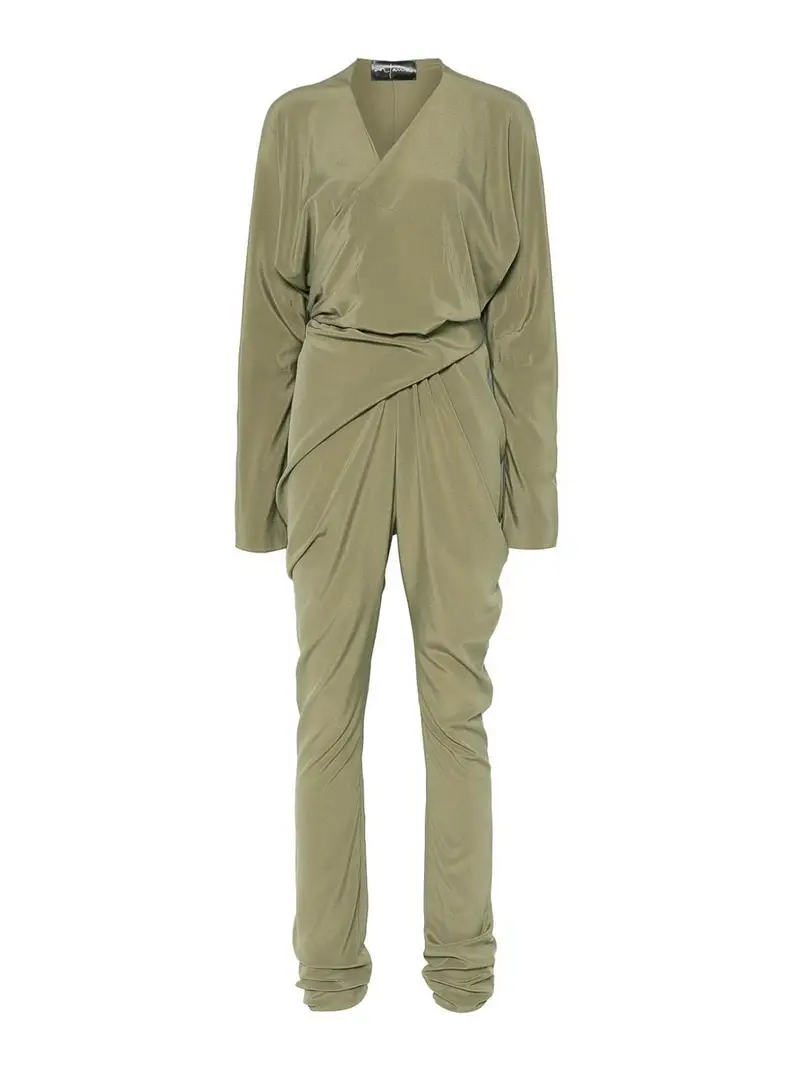 Tuta di seta SERP Verde