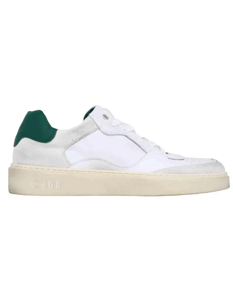 Sneakers uomo in pelle bianca Uomo JAMES 100