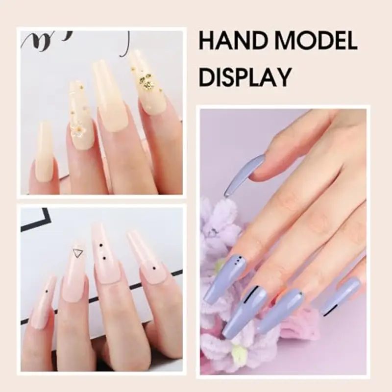 COSCELIA Kit Semipermanente Unghie e Lampada 20 Colori + 5pz Smalti Semipermanenti Colore Rosa Nudo Viola Rosso Blu Verde Unghie Gel Set per Manicure e gli Strumenti di Basi per Manicure miniatura 3