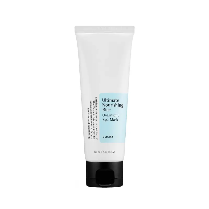 Viso Ultimate Nourishing Rice Overnight Spa Mask - Crema viso pelle secca,Crema idratante viso,Maschera viso idratante