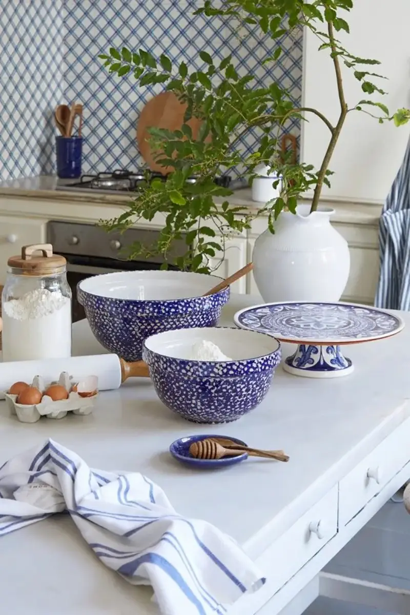 altopiano Alentejo 33 cm colore blu navy miniatura 2