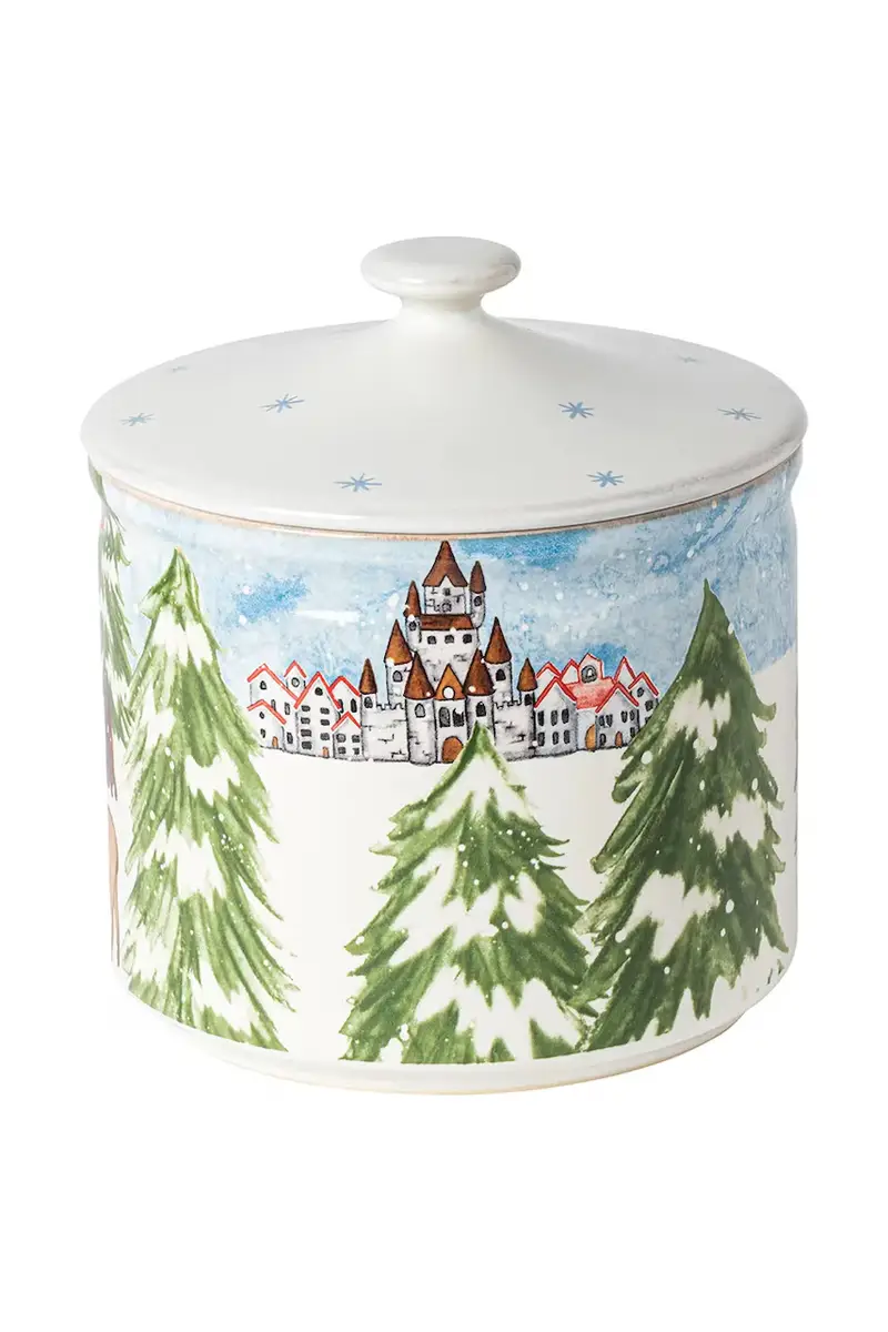 contenitore con copperchio 21 cm Multicolore