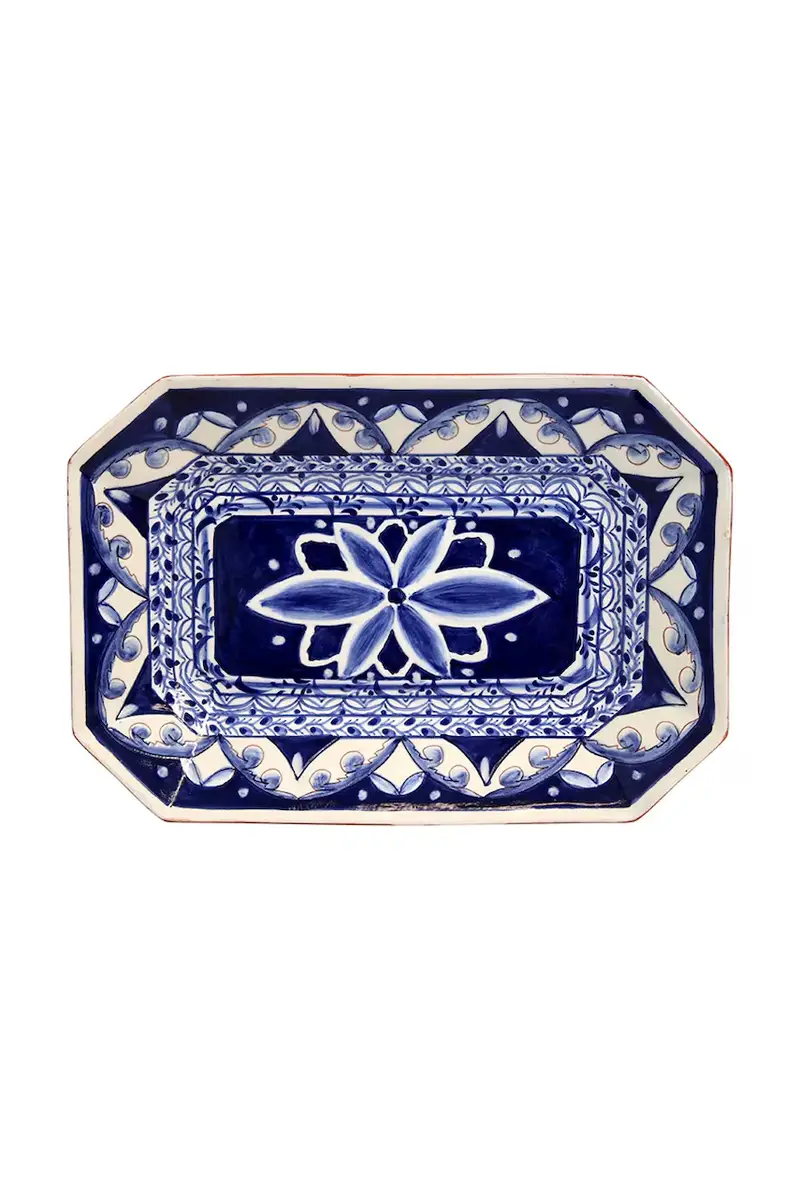 piatto da portata .Alentejo 34 cm colore blu navy