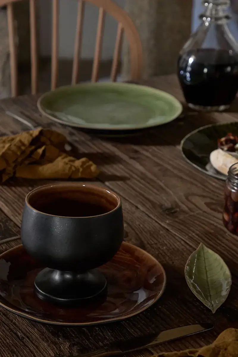 piatto da portata Riviera Laurel 18 cm colore verde miniatura 3