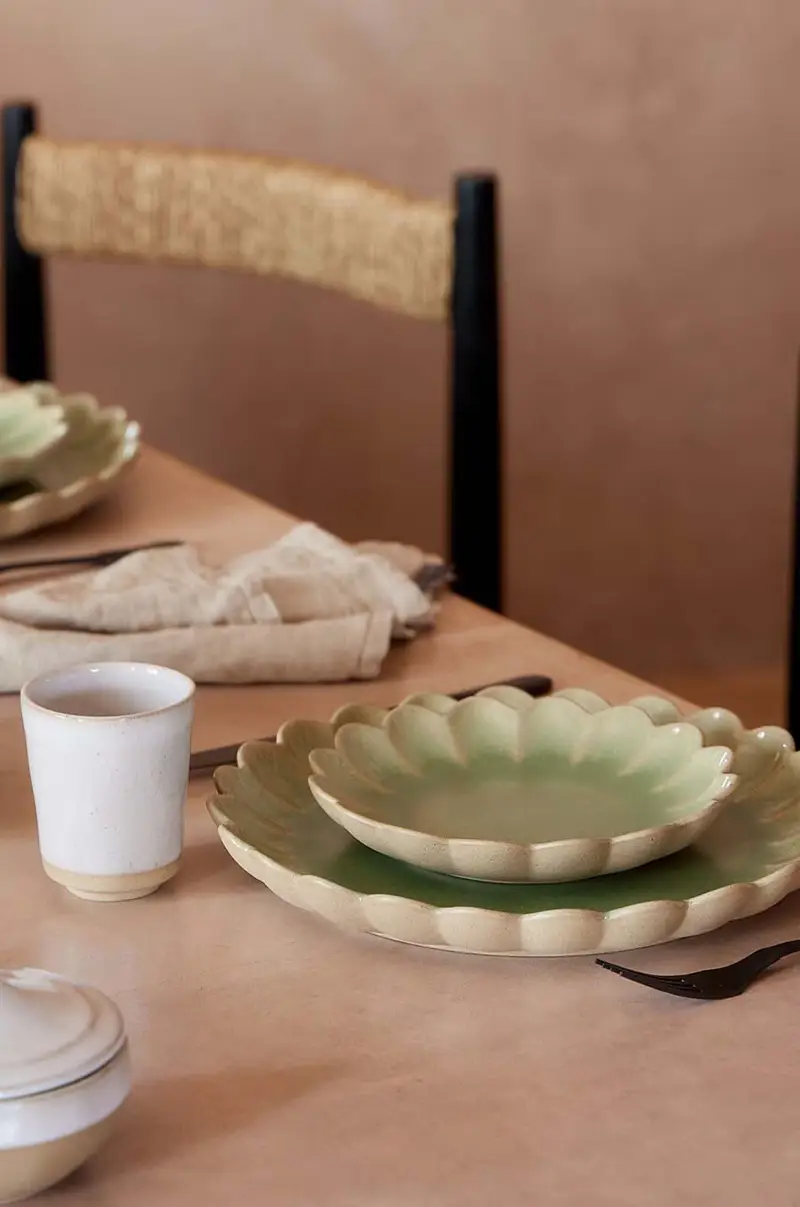 set di piatti da antipasto Marrakesh 19 cm pacco da 6 Verde miniatura 2