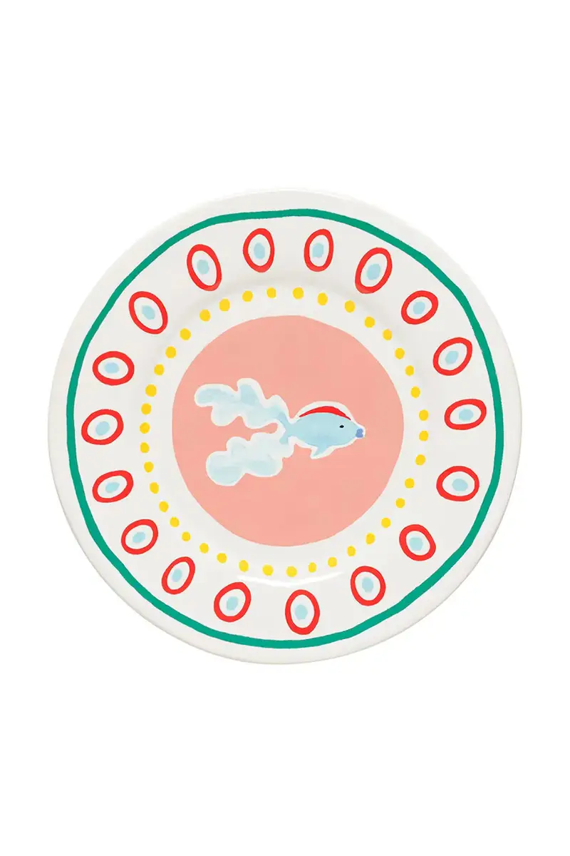 set di piatti da dessert Summer Bliss 22 cm pacco da 6 Multicolore