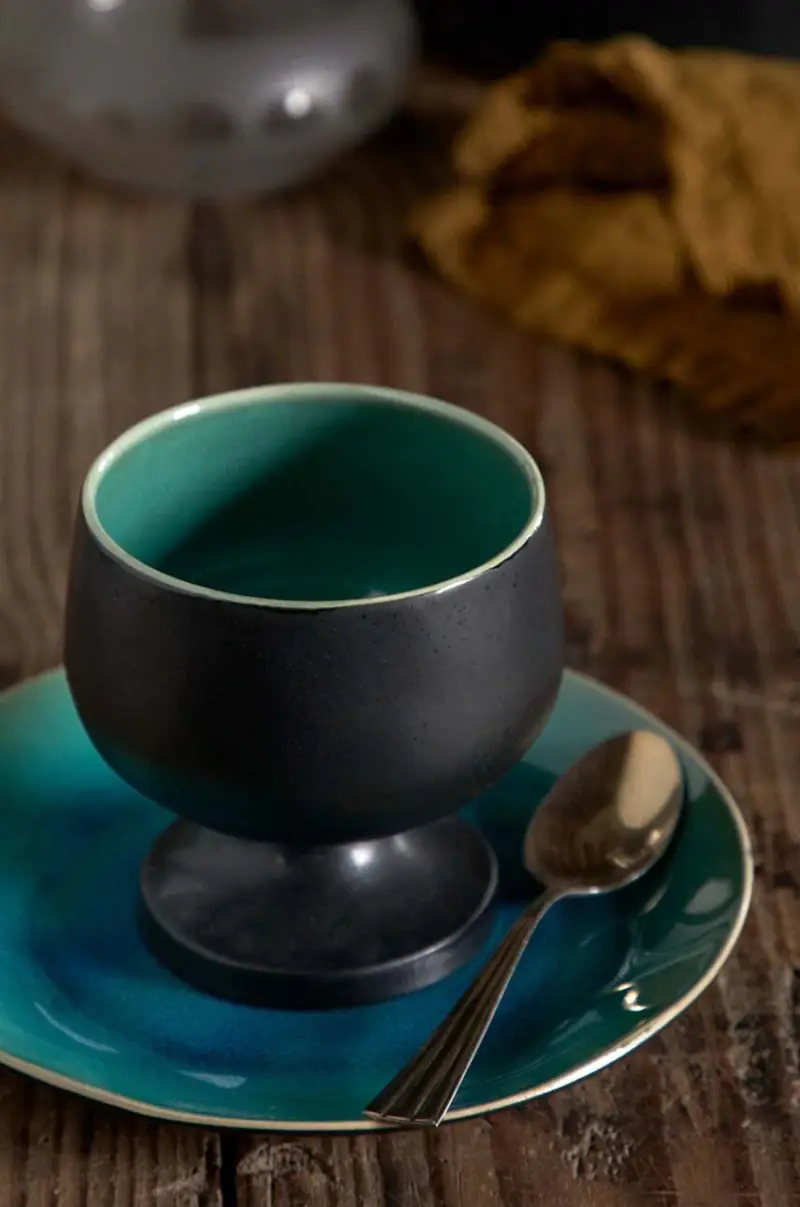 set di piatti da insalata Riviera 21 cm pacco da 6 Turchese miniatura 2